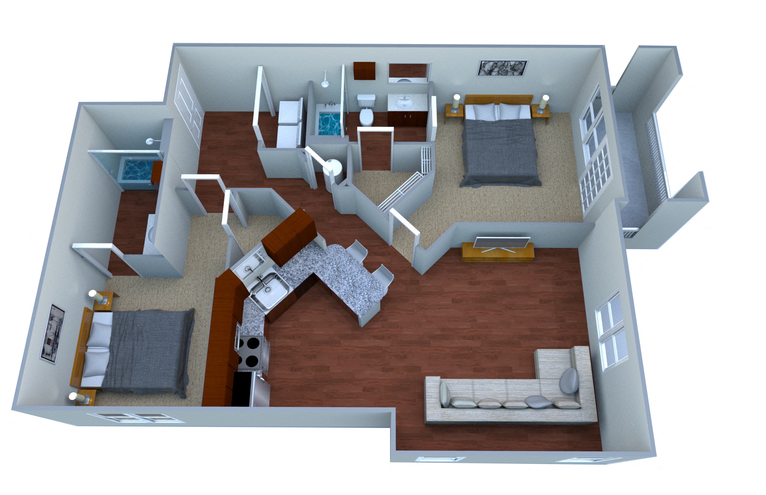 Suite A Floorplan